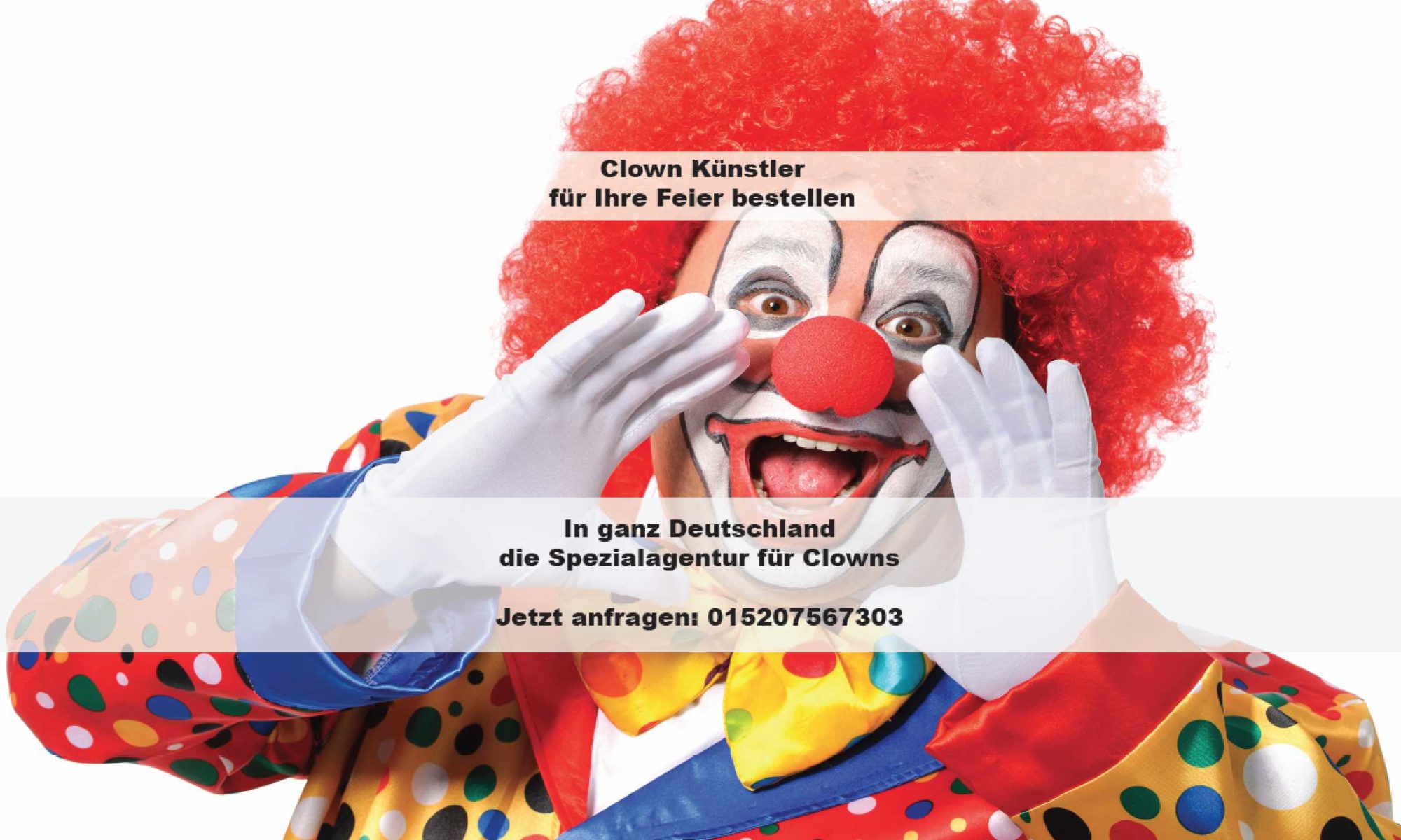 Clown für Ihre Feier bestellen, PartyClown in Deutschland, Clown Köln, Clown Frankfurt, Clown Stuttgart, Clown München, Clown Hamburg, Clown Berlin, Clown mieten, Clown Kindergeburtstag, Clown Kita, Clown Show, ZauberClown Show, Ballon Modellage